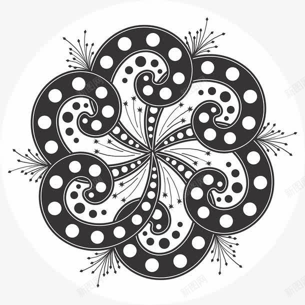 花型圆形渐变底纹png免抠素材_88icon https://88icon.com 圆形 底纹 渐变 花型
