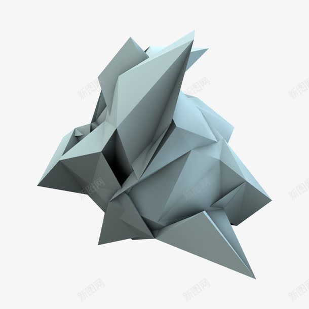 立体折纸png免抠素材_88icon https://88icon.com 儿童折纸 形状 折纸 折纸艺术 抽象艺术 概念 立体折纸 纸 纸龙 蓝色