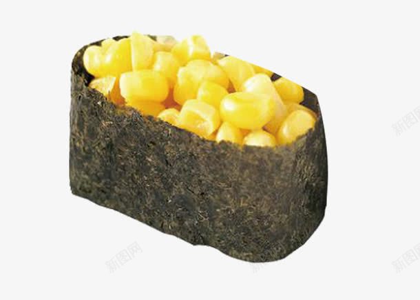 玉米寿司png免抠素材_88icon https://88icon.com 好吃菜谱 寿司 玉米 美食