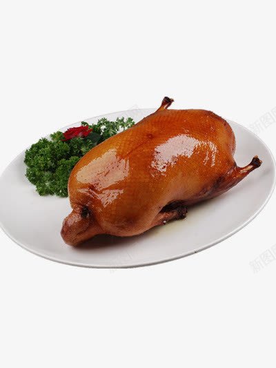 装盘诱人烤鸭png免抠素材_88icon https://88icon.com 北京 美食 装饰
