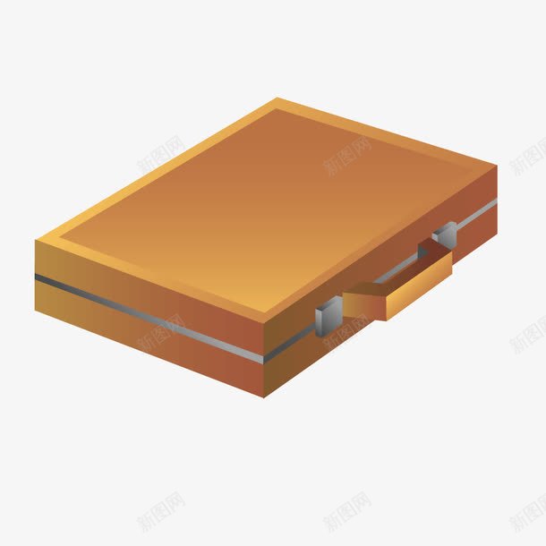 黄色质感皮质保险箱钱箱png免抠素材_88icon https://88icon.com 保险箱 存钱箱 皮质 质感 钱箱 黄色
