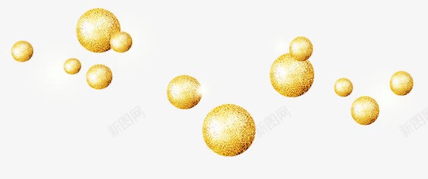 圆珠装饰png免抠素材_88icon https://88icon.com 手珠 珠子 花珠 黄珠