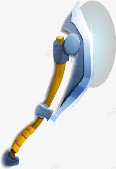游戏战斧道具png免抠素材_88icon https://88icon.com 兵器 战斧 斧头 斧子 游戏装备 游戏道具