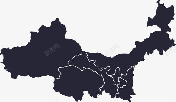 西北地区png免抠素材_88icon https://88icon.com 西北地区