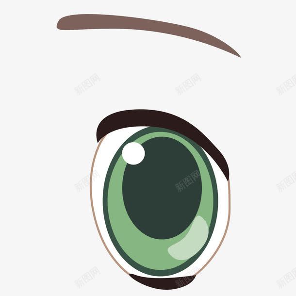 小小的眼睛美眉png免抠素材_88icon https://88icon.com 一字眉 一线眉 眉毛 眼眉 眼睛 眼睫毛 眼线
