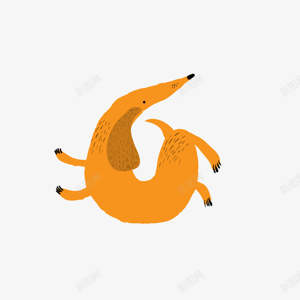 数字6小狗矢量图eps免抠素材_88icon https://88icon.com 卡通 卡通可爱 卡通的 可爱卡通 可爱的小狗 小狗 数字6 矢量图