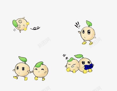 卡通黄豆psd免抠素材_88icon https://88icon.com 农产品 卡通 豆子 黄豆