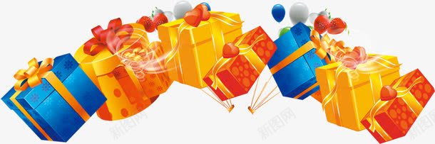 炫彩礼盒png免抠素材_88icon https://88icon.com 彩色 惊喜 礼物 礼盒 节日 购物攻略