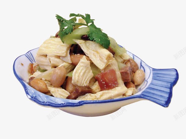 凉拌花生腐竹png免抠素材_88icon https://88icon.com 产品实物 凉拌花生 腐竹 菜品 食品餐饮 食物 餐饮