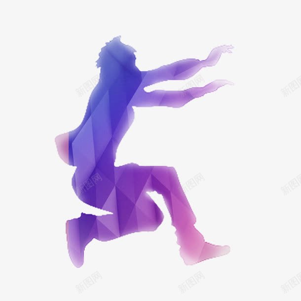 人物跳跃png免抠素材_88icon https://88icon.com 人物跳跃 紫色跳跃 跳跃剪影