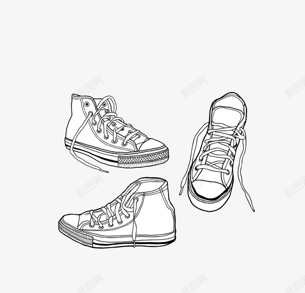 黑色运动鞋矢量图eps免抠素材_88icon https://88icon.com 矢量运动鞋 运动鞋 鞋 黑色运动鞋 矢量图
