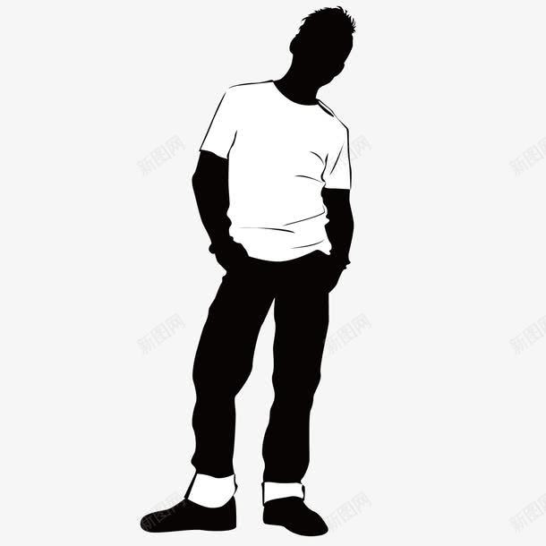 耍帅的青年png免抠素材_88icon https://88icon.com 富二代 耍帅 青年