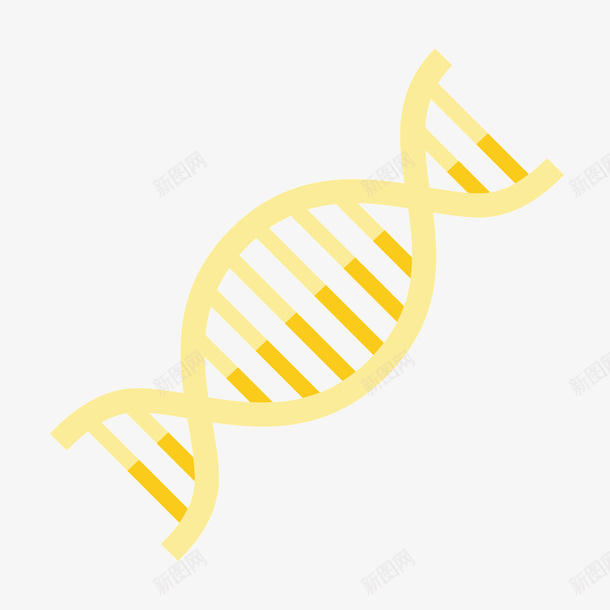 黄色基因psd免抠素材_88icon https://88icon.com 基因 科技 素材 黄色