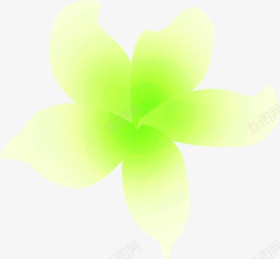 春天黄绿色花朵装饰png免抠素材_88icon https://88icon.com 春天 花朵 装饰 黄绿色