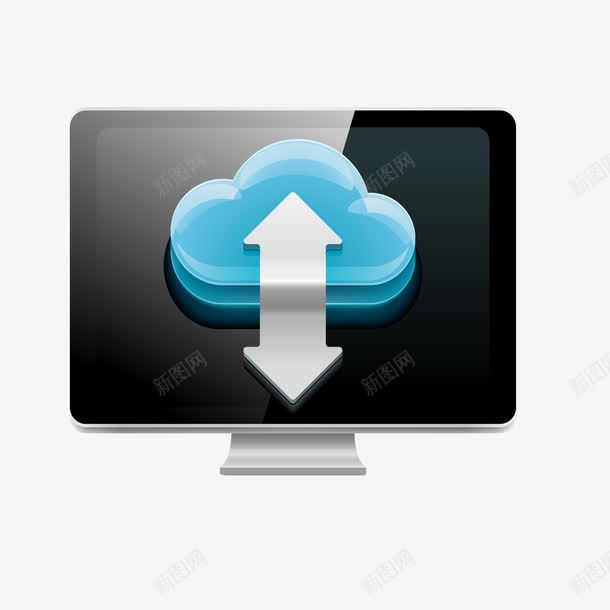 卡通扁平化科技云同步png免抠素材_88icon https://88icon.com 云同步 云同步png 云朵 卡通云同步 扁平化云同步 矢量云同步 科技云 科技云同步