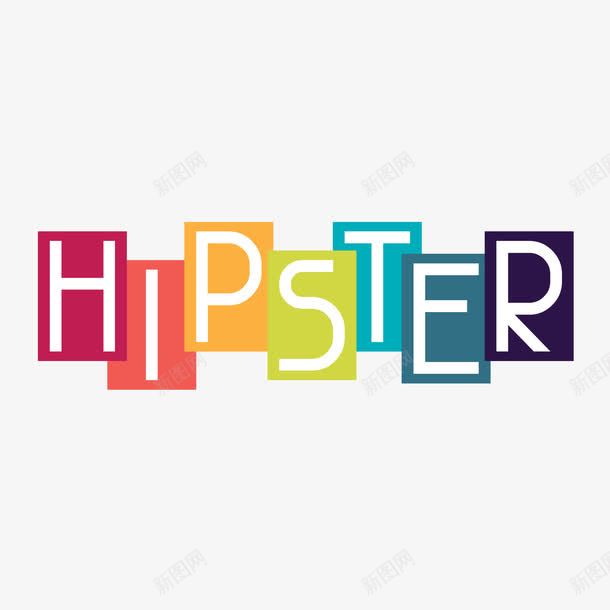 彩色HIPSTERpng免抠素材_88icon https://88icon.com HIPSTER 五颜六色 彩色