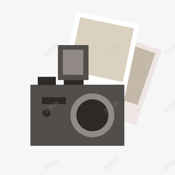 卡通照相机png免抠素材_88icon https://88icon.com 卡通 照相机 黑色 黑色相机
