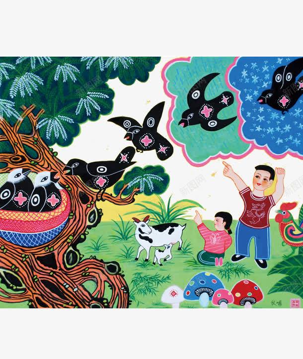 中华儿女报效祖国png免抠素材_88icon https://88icon.com 报效祖国 插画