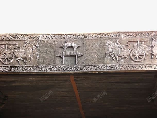 横店影视城景点之一png免抠素材_88icon https://88icon.com 古典花纹 国内旅游 图案 建筑 旅游摄影 横店影视城景点 横梁 马车