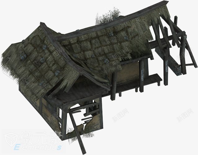 预览古代房屋png免抠素材_88icon https://88icon.com 古代房屋 古风房屋 预览