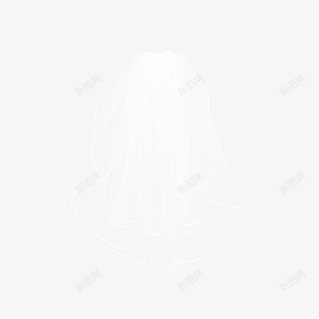 婚纱头纱PNS透明底png免抠素材_88icon https://88icon.com PNS透明底 婚纱头纱