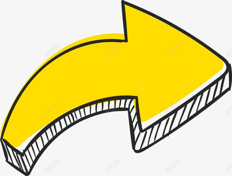 卡通箭头PNS透明底png免抠素材_88icon https://88icon.com PNS透明底 卡通箭头