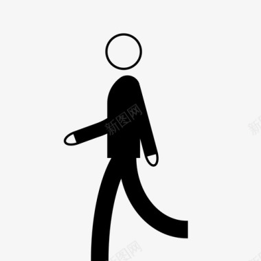 伙计走吧人图标图标icon 伙计走吧人图标图标