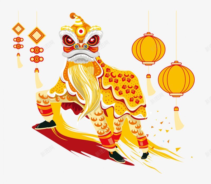 春节新春喜庆春节新年年货节元宵节喜庆png免抠素材_88icon https://88icon.com 元宵节 喜庆 年货节 新年 春节 春节新春喜庆