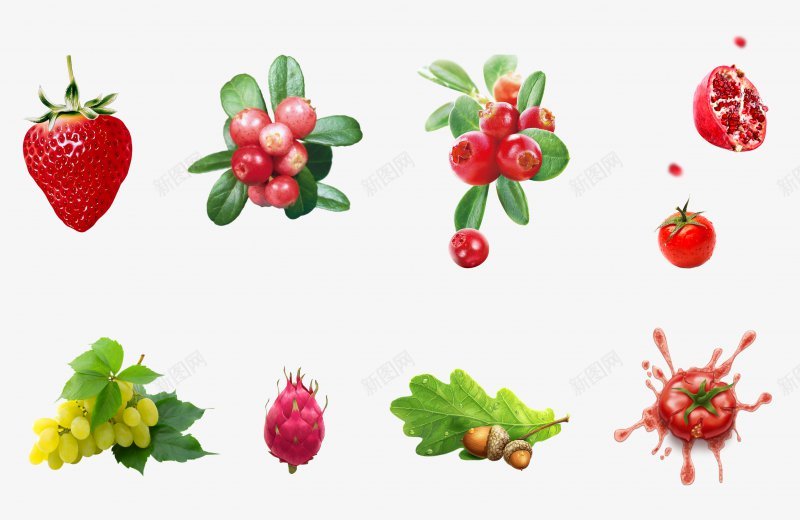 菠萝黄桃草莓蓝莓橙子葡萄西红柿水果蔬菜果汁树叶png免抠素材_88icon https://88icon.com 树叶免扣水果 橙子 水果蔬菜果汁 草莓 菠萝 葡萄 蓝莓 蔬菜 西红柿 黄桃