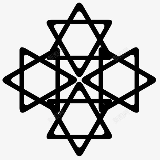 图案三角形对称图标svg_88icon https://88icon.com weeve 三角形 制作 图案 对称 形状 政治 星星 设计图案