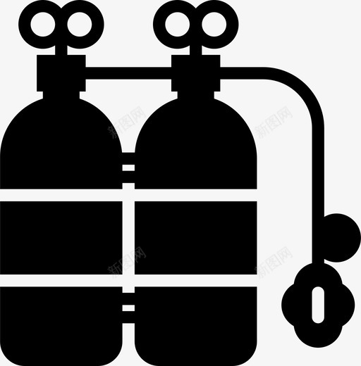 氧气罐水肺老人图标svg_88icon https://88icon.com 呼吸 哮喘 旅行 旅行固体 氧气罐 水肺 潜水 空气 老人