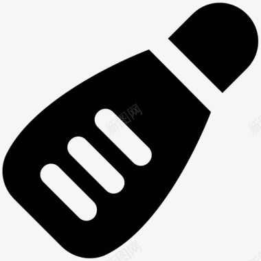 护手霜时尚大胆的固体图标图标icon 护手霜时尚大胆的固体图标图标