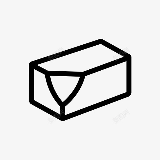 黄油烹饪乳制品图标svg_88icon https://88icon.com 乳制品 人造黄油 小块 烹饪 熔融 脂肪 软质 黄油 黄色