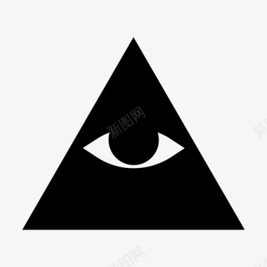 光明会普罗维登斯之眼光明会之眼金字塔之眼图标图标