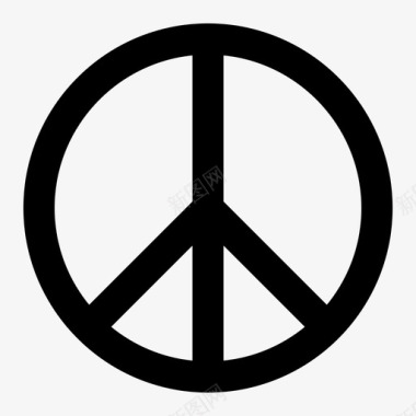 和平和谐没有战争图标图标