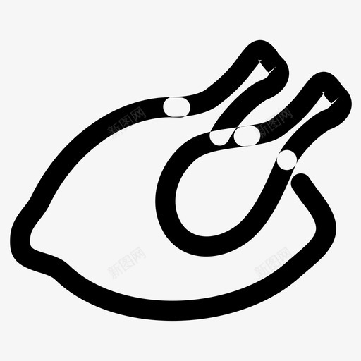 厨电_烤鸡svg_88icon https://88icon.com 厨电_烤鸡