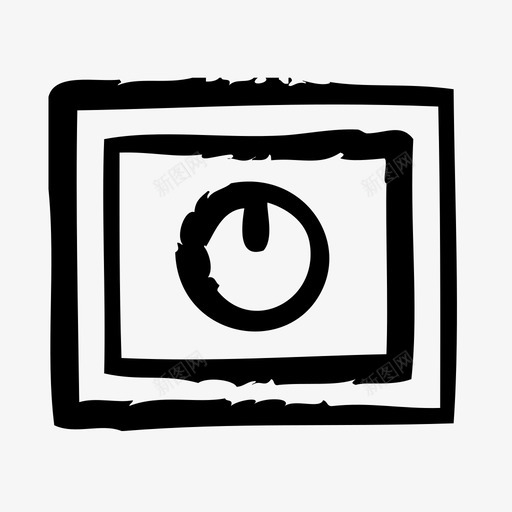 保险箱设备电子设备图标svg_88icon https://88icon.com 保险箱 小工具 电子设备 硬件 草图 设备