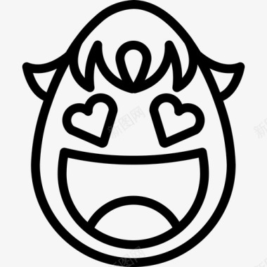 爱男孩的表情脸快乐图标图标icon 爱男孩的表情脸快乐图标图标