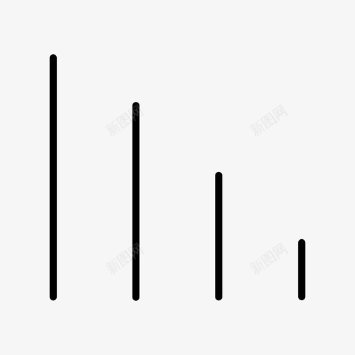 垂直信号信号组接口条图标svg_88icon https://88icon.com 垂直信号信号组接口条