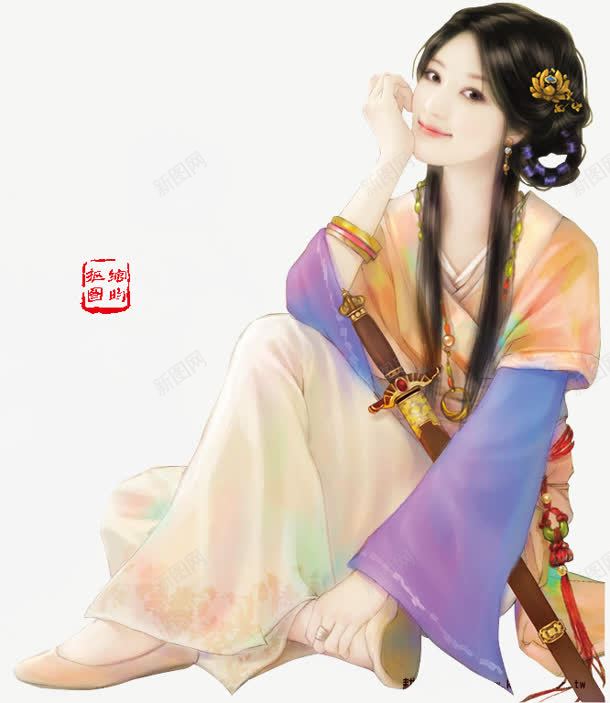 俏皮小娘子png免抠素材_88icon https://88icon.com 俏皮 图片 娘子 素材