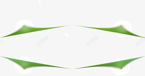 撕边撕开绿色png免抠素材_88icon https://88icon.com 撕开 撕边 绿色