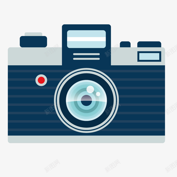 照相机矢量图ai免抠素材_88icon https://88icon.com 卡通 扁平化 照相机 矢量图
