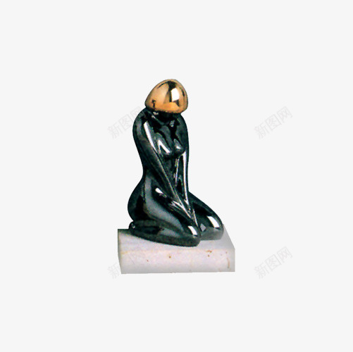 金属艺术品png免抠素材_88icon https://88icon.com 女性 线条 质感 金属