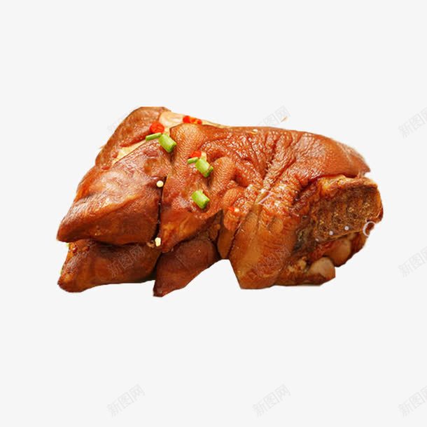 产品实物猪蹄红烧猪蹄png免抠素材_88icon https://88icon.com 原汁原味 嫩滑 烧猪蹄 爽口 猪脚 猪腿 猪蹄 红烧猪脚 美食 餐饮 香味浓郁