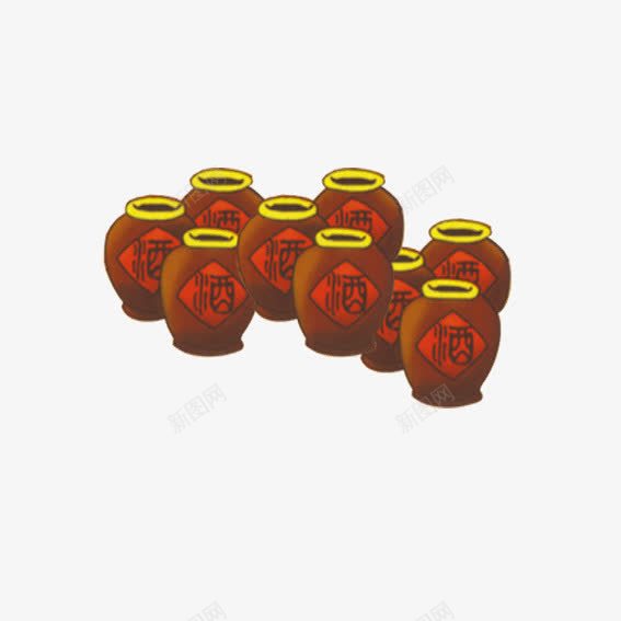 历史之酒文化png免抠素材_88icon https://88icon.com 历史 文化 装饰 酒