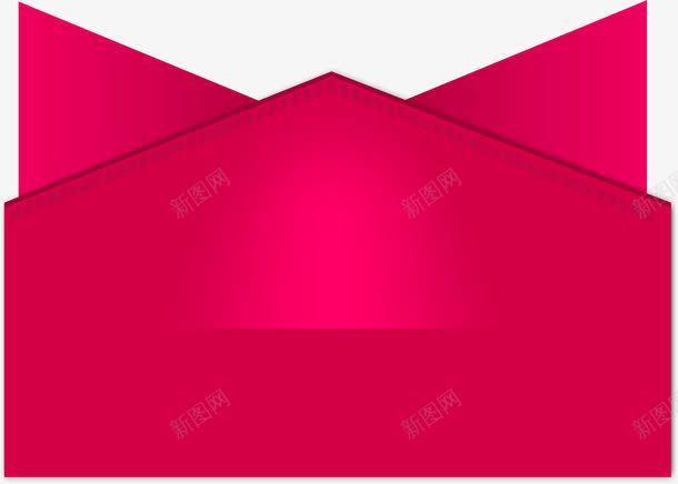 红色简约几何形状质感png免抠素材_88icon https://88icon.com 几何 形状 简约 红色 质感