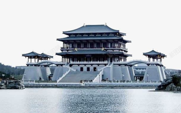 陕西建筑拍摄图插图元素png免抠素材_88icon https://88icon.com 建筑 拍摄图 插图 陕西 陕西建筑