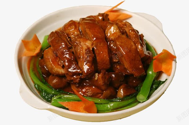 烤鸭美食png免抠素材_88icon https://88icon.com PNG图片 烤鸭 美食 食品