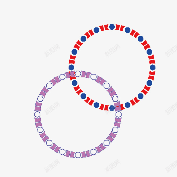 彩色呼啦圈矢量图eps免抠素材_88icon https://88icon.com 健身 呼啦 呼啦圈 彩色 运动 矢量图