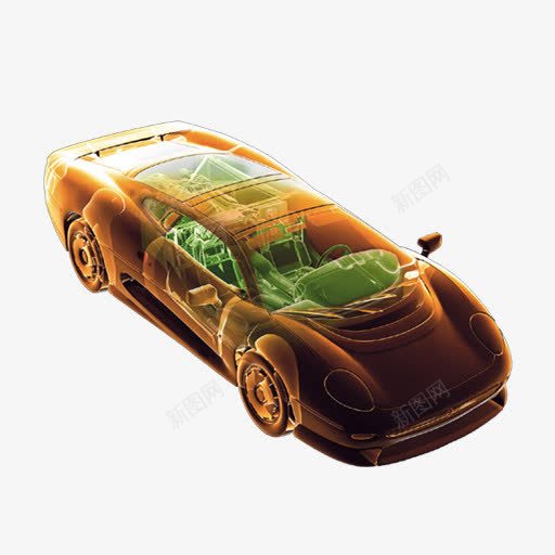 跑车矢量图ai免抠素材_88icon https://88icon.com 汽车 赛车 跑车 矢量图